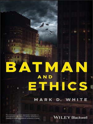 cover image of Batman and Ethics
